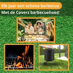 Ronde Waterdichte BBQ Hoes - Barbecue Accessoires - 57 Cm Diameter - 92 Cm Hoog -Keukengrill 1200x1200 899