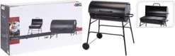 BBQ XL Houtskoolbarbecue - Cilindervorm - Grilloppervlak (LxB) 71 X 35 Cm - Zwart -Keukengrill 1200x382