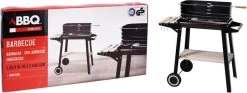 Verrijdbare Barbecue – Houtskool/Briketten - Verstelbare Grillplaat – Houten Tafel – Winscherm – Gewicht 5.9kg 21 Verrijdbare Barbecue – Houtskool/Briketten - Verstelbare Grillplaat – Houten Tafel – Winscherm – Gewicht 5.9kg -Keukengrill 1200x453