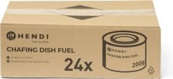 Hendi Brandpasta Voor Chafing Dish - Brandgel 200g - ( 24 Stuks ) -Keukengrill 1200x548