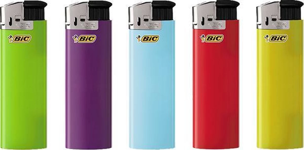 BIC Maxi J38 Elektronische Aansteker / Aanstekers Willekeurige Kleuren (5 Stuks) 1 BIC Maxi J38 Elektronische Aansteker / Aanstekers Willekeurige Kleuren (5 Stuks)