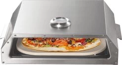 Bighorn Pizzaoven Met Pizzasteen Voor Barbecue - Grilloven - Draagbare - Edelstaal -Keukengrill 1200x648