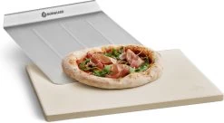 Burnhard Pizzasteen 38 X 30 X 1,5 Cm + Pizzaschep -Keukengrill 1200x662