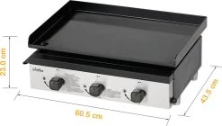 Bighorn Plancha Grill - Gasbarbecue – Tabletop – Draagbaar – 3 Branders 14 Bighorn Plancha Grill - Gasbarbecue – Tabletop – Draagbaar – 3 Branders -Keukengrill 1200x678