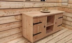 Buitenkeukendeal.nl - Buitenkeuken - Aberdeen - Buitenkeuken - Douglas - Hout - Geschaafd -Keukengrill 1200x721