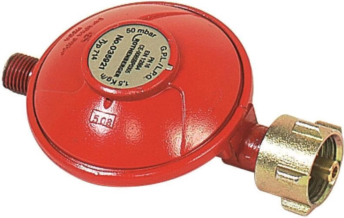 Rothenberger Gasdrukregelaar 50mbar - Voor Propaangas 1 Rothenberger Gasdrukregelaar 50mbar - Voor Propaangas