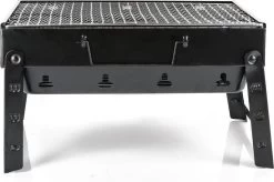 Merkloos Decopatent® Portable Houtskool BBQ - Barbecue - Inklapbaar - Barbecue Houtskool - Tafel Grill - Camping - Strand - Festival - Park -Keukengrill 1200x797 2