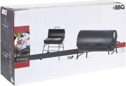 BBQ XL Houtskoolbarbecue - Cilindervorm - Grilloppervlak (LxB) 71 X 35 Cm - Zwart -Keukengrill 1200x814