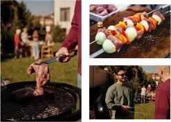 BBQ Accesoires Set Met Thermometer, Handschoenen, Bbq Tang, Bbq Borstel Van Zedar -Keukengrill 1200x856