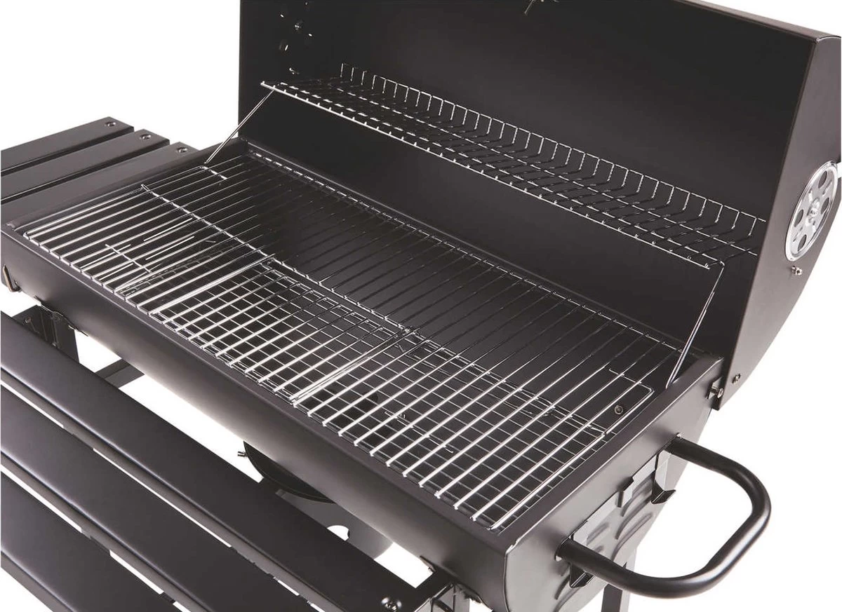 JAP Houtskoolbarbecue - Bbq Thermometer - 70 X 35 Cm - Zwart 3 JAP Houtskoolbarbecue - Bbq Thermometer - 70 X 35 Cm - Zwart - Afbeelding 3