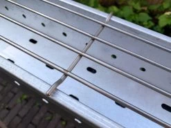 Spiedini Saté-bbq Bali 80 - Saté Houtskoolbarbecue Met Horizontaal Rooster - 80 Cm Lang, 11 Cm Breed - Materiaal: Gealuminiseerd Ijzer -Keukengrill 1200x899 6