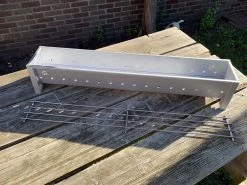 Spiedini Saté-bbq Bali 80 - Saté Houtskoolbarbecue Met Horizontaal Rooster - 80 Cm Lang, 11 Cm Breed - Materiaal: Gealuminiseerd Ijzer -Keukengrill 1200x899 7