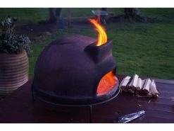 Sol-y-Yo Houtgestookte Toscaanse Stenen Pizza Oven 52CM -Keukengrill 1200x900 15