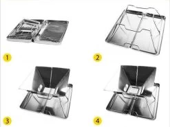 United Entertainment - Opvouwbare Houtskoolbarbecue - RVS - Met Koffer En Draagtas 20 United Entertainment - Opvouwbare Houtskoolbarbecue - RVS - Met Koffer En Draagtas -Keukengrill 1200x900 23