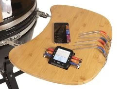 Patton - Kamado 21" - Premium Black - Keramische Barbecue - Incl. Bluetooth Kerntemperatuurmeter - LED Verlichting - Large - Compleet - Zwart 25 Patton - Kamado 21" - Premium Black - Keramische Barbecue - Incl. Bluetooth Kerntemperatuurmeter - LED Verlichting - Large - Compleet - Zwart -Keukengrill 1200x900 29