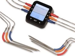 Patton - Kamado 21" - Premium Black - Keramische Barbecue - Incl. Bluetooth Kerntemperatuurmeter - LED Verlichting - Large - Compleet - Zwart 29 Patton - Kamado 21" - Premium Black - Keramische Barbecue - Incl. Bluetooth Kerntemperatuurmeter - LED Verlichting - Large - Compleet - Zwart -Keukengrill 1200x900 30