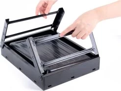 Merkloos Decopatent® Portable Houtskool BBQ - Barbecue - Inklapbaar - Barbecue Houtskool - Tafel Grill - Camping - Strand - Festival - Park -Keukengrill 1200x909