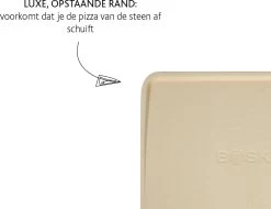 Boska Pizzasteen Deluxe Rechthoek - Voor De Oven - Knapperige Pizza's - 40x32 Cm - BBQ Accessoires -Keukengrill 1200x921 1