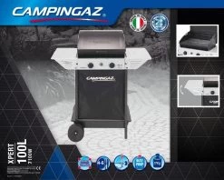 Campingaz Xpert 100 L Gasbarbecue - BBQ - 2-Branders - Grijs/zwart 6 Campingaz Xpert 100 L Gasbarbecue - BBQ - 2-Branders - Grijs/zwart -Keukengrill 1200x960