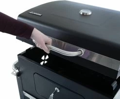 Vaggan Luxe Houtskool Barbecue - Grilloppervlak (LxB) 44 X 32 Cm - Staal - Matzwart -Keukengrill 1200x989 1