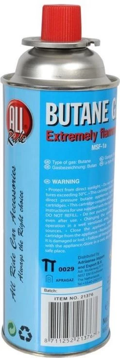 All Ride Butaan Gas / Navulgas -Keukengrill 403x1200