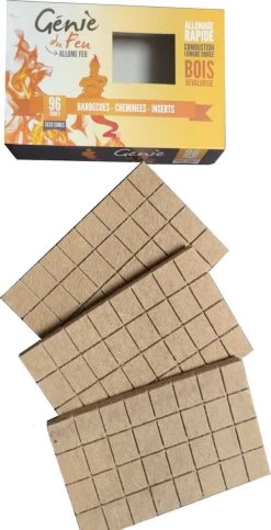Genie Du Feu Aanmaakblokjes Bruin - 1344 Stuks - Voordeel Verpakking 11 Genie Du Feu Aanmaakblokjes Bruin - 1344 Stuks - Voordeel Verpakking -Keukengrill 614x1200