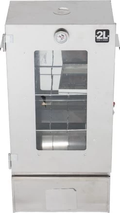 2-L Home & Garden XL Rookoven - RVS - 80x40x28 Cm - 3 Etages -Keukengrill 680x1200