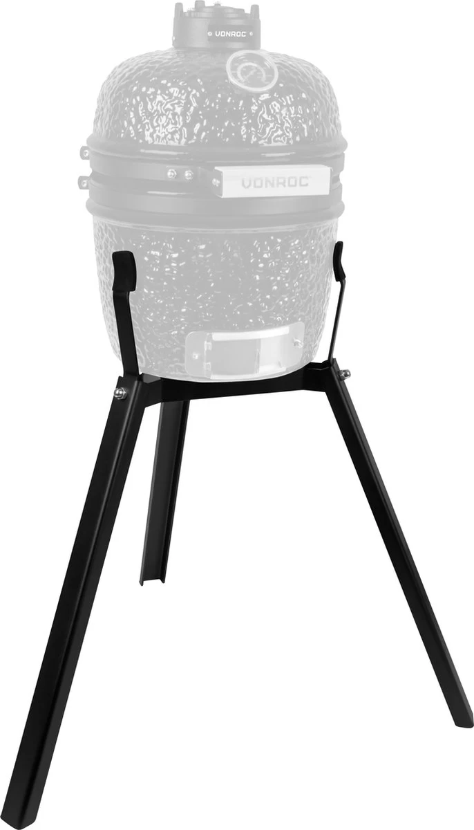 VONROC Kamado Onderstel – Prettige Werkhoogte Van 75cm - Universeel Voor 13 Inch Kamado Barbecues 2 VONROC Kamado Onderstel – Prettige Werkhoogte Van 75cm - Universeel Voor 13 Inch Kamado Barbecues - Afbeelding 2