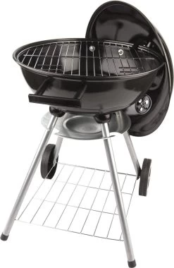 BBQ Collection Houtskoolbarbecue - Kogelbarbecue 45 X 60 Centimeter - Ronde Barbecue - Barbecue Op Wielen - Zwart - Metaal -Keukengrill 780x1200 1