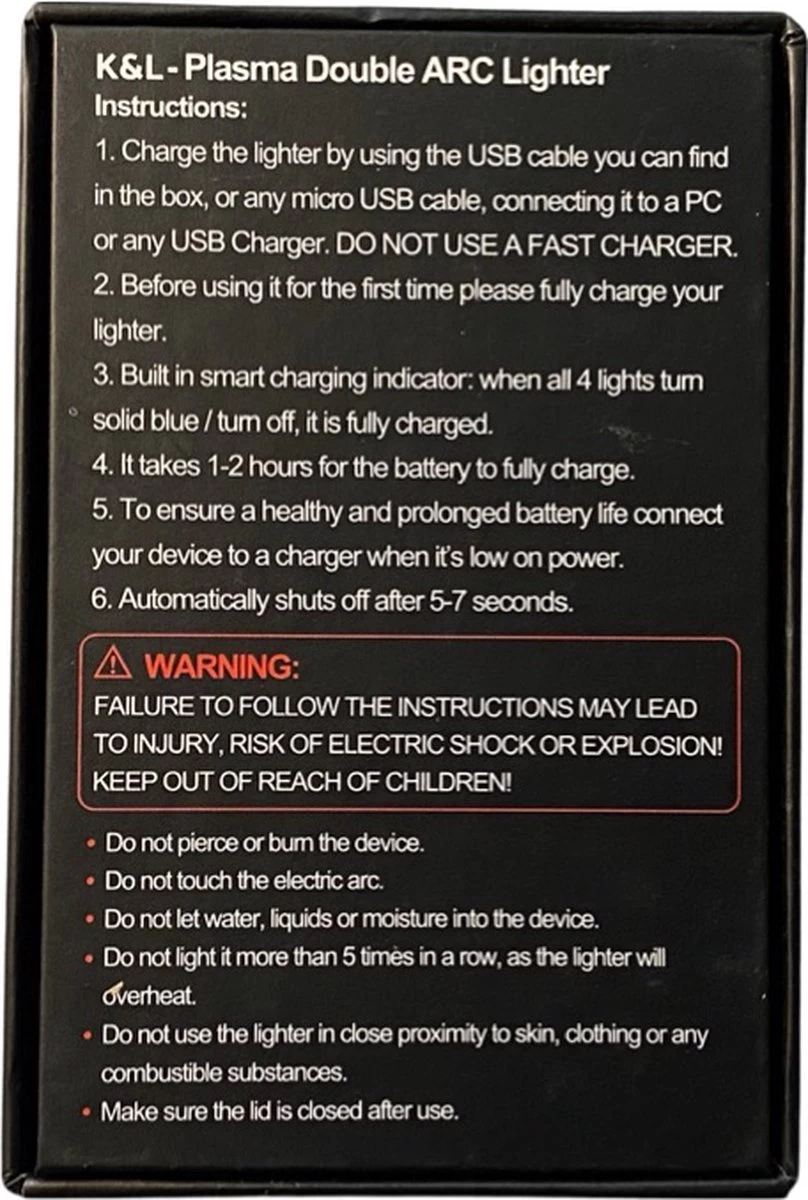 Elektrische Aansteker YLE| USB Oplaadbare Plasma Aansteker | Wind En Storm Bestendig 3 Elektrische Aansteker YLE| USB Oplaadbare Plasma Aansteker | Wind En Storm Bestendig - Afbeelding 3