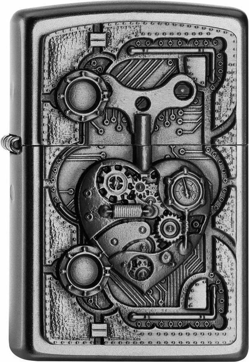 Zippo Steampunk Heart 1 Zippo Steampunk Heart