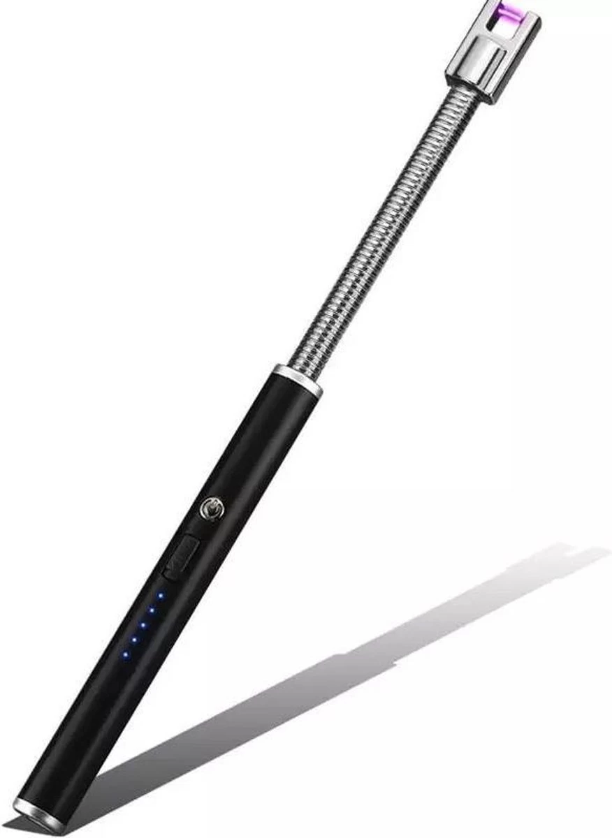 Merkloos BBQ Aansteker Oplaadbaar Met Usb Kabel - Elektrische Keuken Aansteker - Flexibele Aansteker - Zwart 1 Merkloos BBQ Aansteker Oplaadbaar Met Usb Kabel - Elektrische Keuken Aansteker - Flexibele Aansteker - Zwart