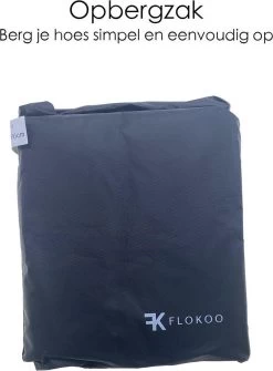 BBQ Beschermhoes - Voor Kamado - Universeel - Tot 23 Inch - Zwart -Keukengrill 885x1200