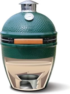 Kick Ash Basket - Big Green Egg Large - Kick Ash Can - As Opvang Pan -Keukengrill 893x1200