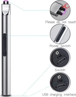 Staza Oplaadbare Lange Elektrische Aansteker - Duurzame Plasma Aansteker - Inclusief Cadeauverpakking - BBQ - Kaarsen -Keukengrill 935x1200 3