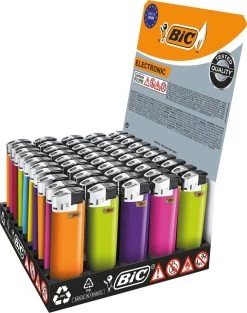 BIC Maxi Elektronische Aanstekers Display (50 Stuks) -Keukengrill 947x1200