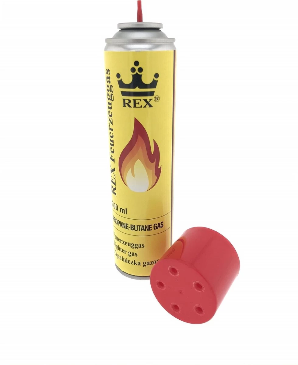 Hofftech Universeel Aanstekergas Propaan - Butaan Gas - 300 Ml 9 Hofftech Universeel Aanstekergas Propaan - Butaan Gas - 300 Ml - Afbeelding 9