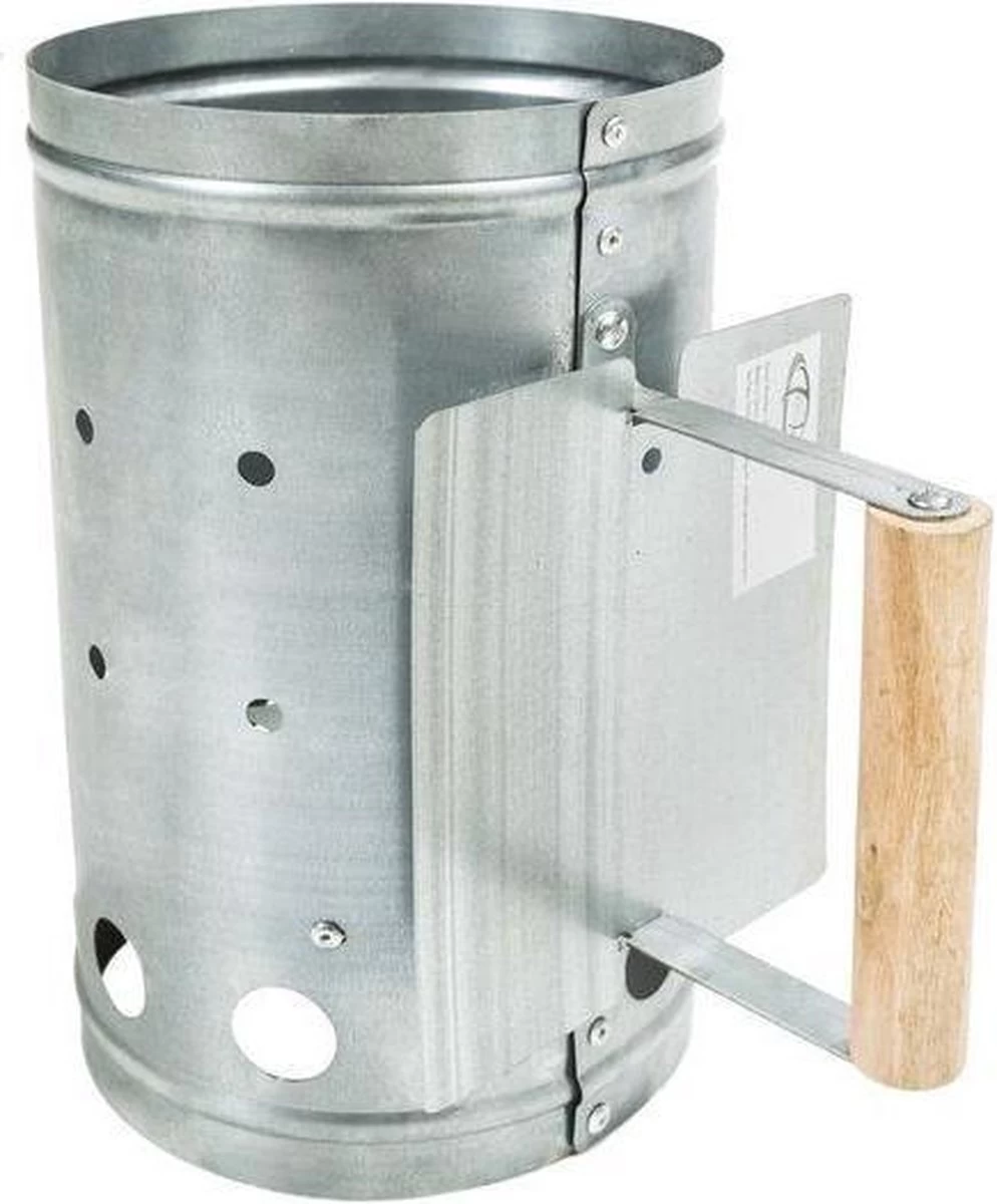 BBQ Collection Houtskoolstarter - Metaal - 27x16cm 9 BBQ Collection Houtskoolstarter - Metaal - 27x16cm - Afbeelding 9